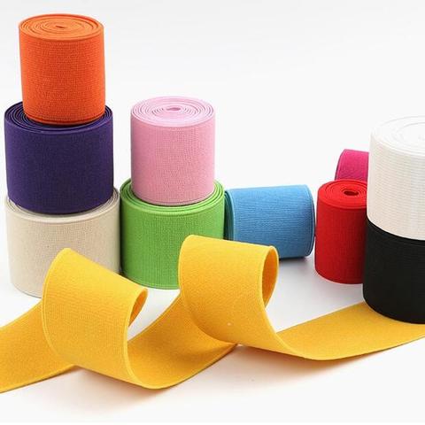 1 M/roll 5CM Wide High elastic rubber band Thickened soft belt rubber Elastic Ribbon for sewing clothing accessories ► Photo 1/6