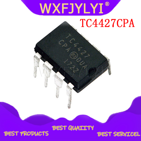 10pcs/lot TC4427CPA TC4427ACPA DIP8 TC4427 DIP-8 4427CPA DIP ► Photo 1/1