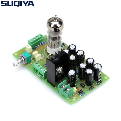 SUQIYA-Free post 6N3 tube buffer preamp amplifier pcb diy kit finished board AC12V hifi tube amplifier ► Photo 1/6