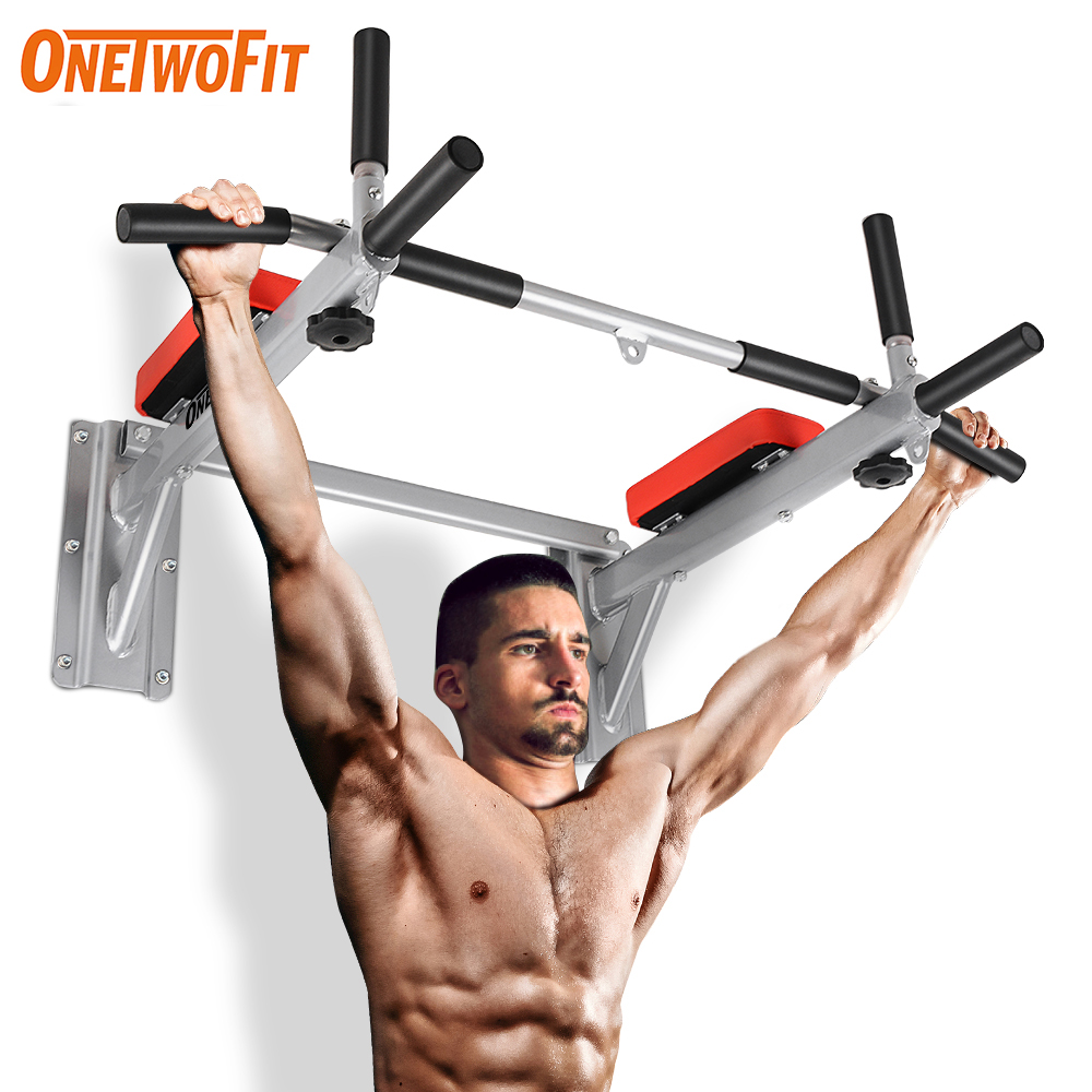 Wet en regelgeving Gehakt Flitsend ONETWOFIT Pull Up Bar Wall Mounted Dip Chin Horizontal Bar Workout Gym  Station Stand Sit Push Heavy Sport Fitness Gym Equipment - Price history &  Review | AliExpress Seller - Shop5792155 Store | Alitools.io