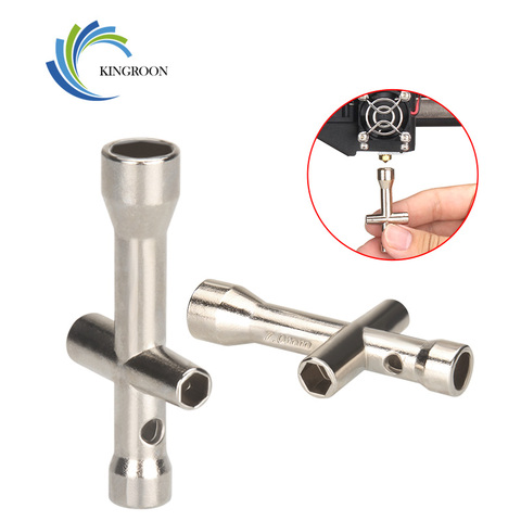 KingRoon M2 M2.5 M3 M4 3D Printing Nozzles Wrench Screw Nut Hexagonal Cross Mini Wrench Spanner Maintenance Tool 4 Size ► Photo 1/6