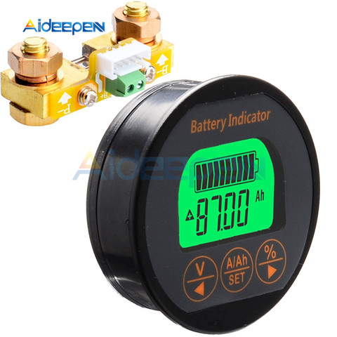 Battery Capacity Tester Coulometer DC8-80V 50A 100A 350A Battery Tester Monitor Indicator Ammeter Voltmeter for Pb Li-Lon Lifepo ► Photo 1/6