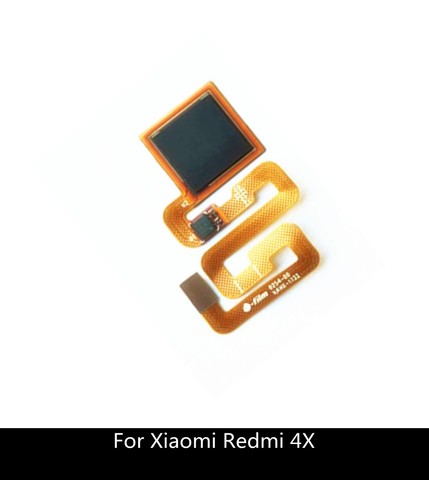 100% TEST Fingerprint Sensor Home Return Key Menu Button original Flex Cable Ribbon for xiaomi redmi 3 3s 4X Replacement ► Photo 1/1