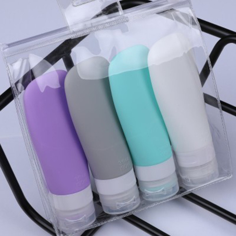 Silicone Travel Bottling Travel Kit Bottling Lotion Bottling Storage Bottle Silicone Bottle Small Sample Bottle ► Photo 1/6