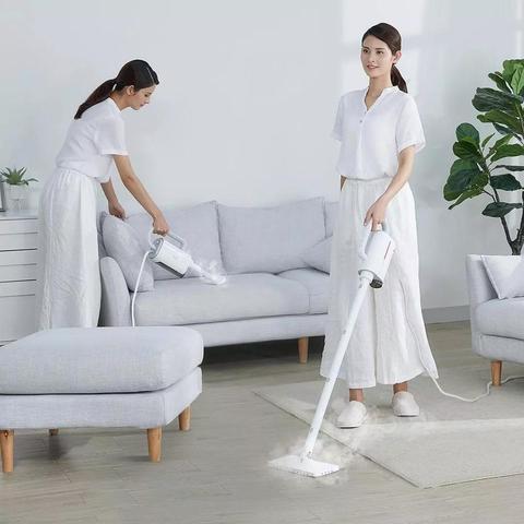 New Deerma Zq600 Steam Cleaners Generator Mop Cleaning Machine Window Floor Carpet Washer Household Steamer Cleaner Broom Vacuum ► Photo 1/6