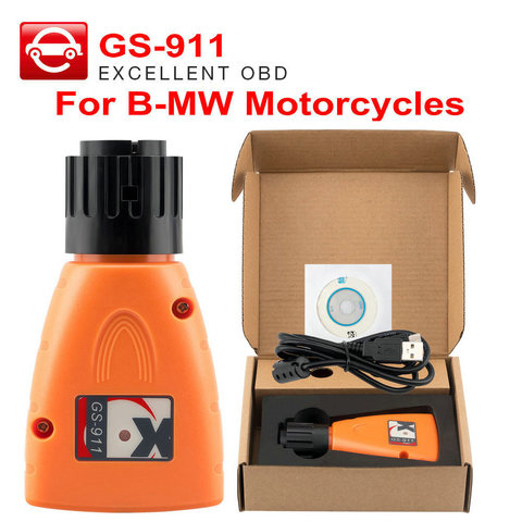 OBD2 diagnostic-tool GS-911 V1006.3 Emergency Professional Diagnostic Tool For BMW Motorcycles GS911 ► Photo 1/6