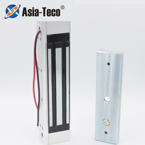 180KG 350lbs Electric Magnetic Lock DC 12V Single Door Electromagnetic Lock Holding Force Access Control Lock ► Photo 1/6