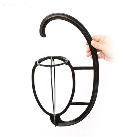 Wig Stands Portable Wig Hanger Salon Barber Hanging Hats Holder Dryer Display Stand ► Photo 1/6