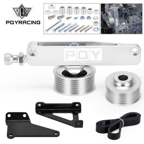 PQY - A/C & P/S Eliminator Delete Pulley Kit For Honda Acura K20 K24 Engines CPY03S-QY ► Photo 1/6