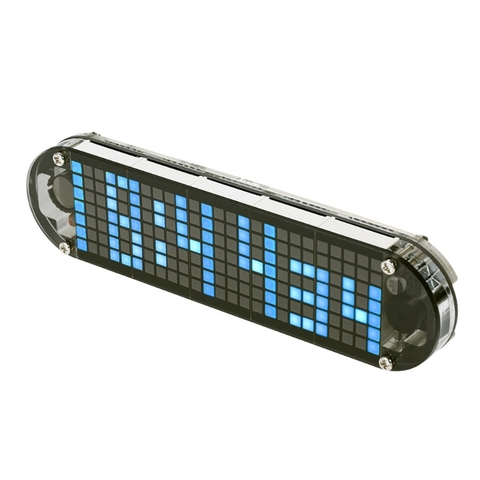 2022 New DS3231 Multifunction Alarm Clock LED Dot Matrix Animation Effects DIY Kit Gifts ► Photo 1/6