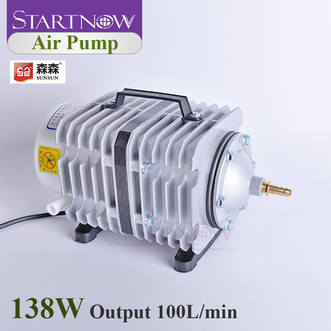 ACO-008 220V 138W 100L/min Electric Magnetic Air Compressor SUNSUN Air Pump For Laser Machine Ash Remove Aquarium Fish Farming ► Photo 1/6