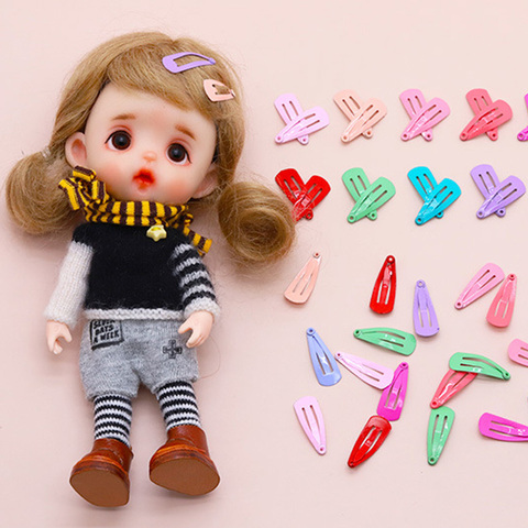 10PCS/LOT OB11 Doll Accessories 1/6 1/12 Blyth Doll Clips Mini 2CM ► Photo 1/5