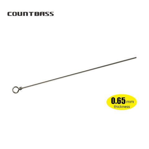 50pcs 0.65mm Straight Staianless Steel Wire Forms, DIY Inner Spinner, Fishing Lure Accessory, Lure Making, Tackle Craft ► Photo 1/3