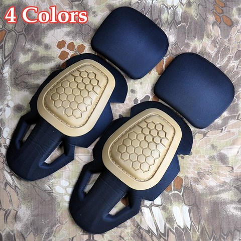 Tactical Knee Pads Elbow Pads Military Equipment Outdoor Hunting CS Combat Training Protective Gear G4 Army Clothes Accessory ► Photo 1/6