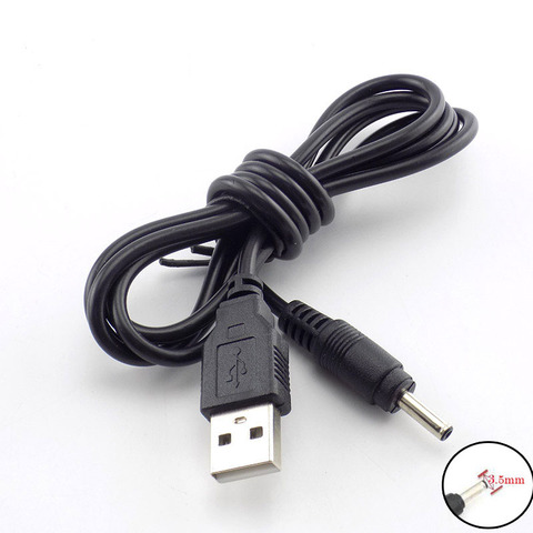 3.5mm Mirco USB Charging Cable Power Supply Adapter Charger Flashlight for Head lamp Torch light 18650 Rechargeable Battery E14 ► Photo 1/6