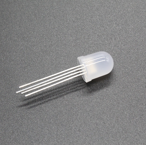 10 pcs = Full colors Diffused RGB LED, 10mm, common anode Common Cathode diode ► Photo 1/5