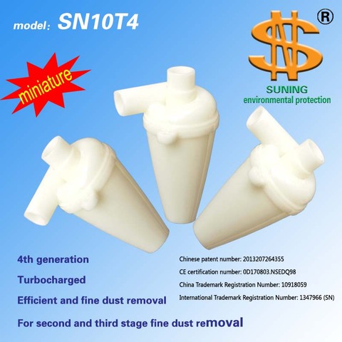 Industrial mini turbo cyclone dust collector SN10T4 two, three dedicated set ► Photo 1/6
