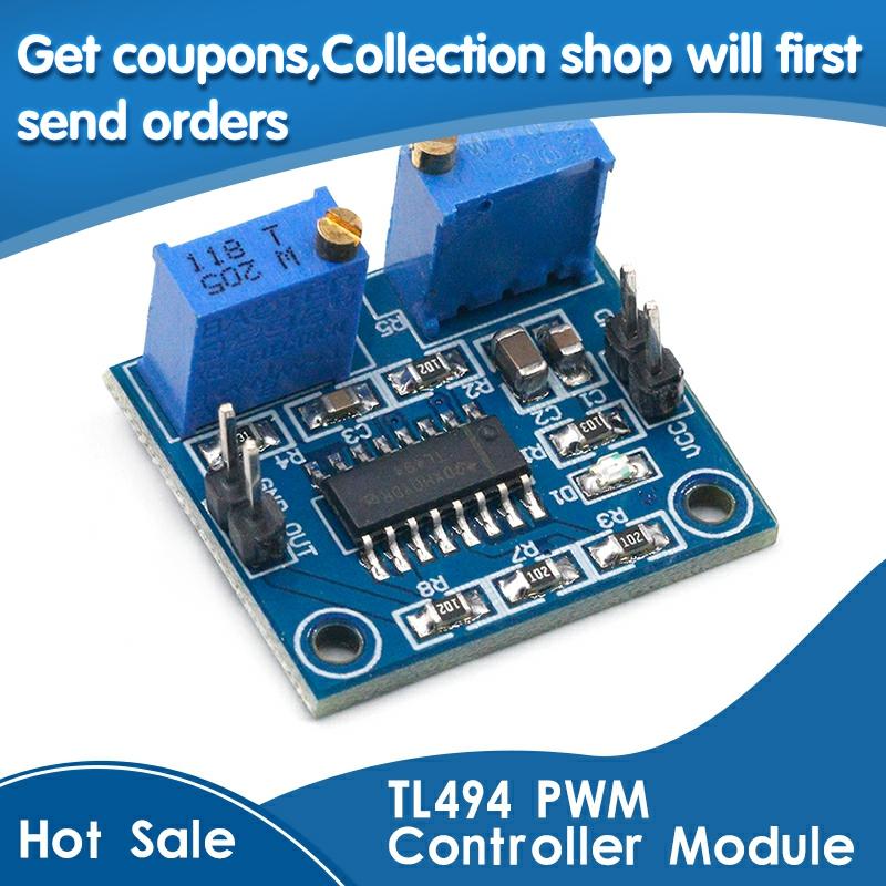 1PCS TL494 PWM Controller Module Adjustable 5V Frequency 500-100kHz 250mA ► Photo 1/6