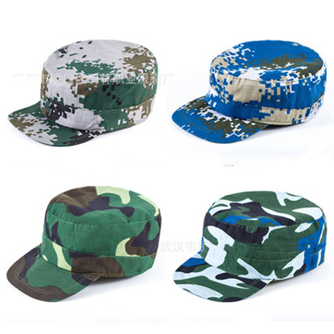 Tactical Cap Outdoor Sport Snapback Stripe Caps Camouflage Hat Simplicity Military Army Camo Hunting Cap Hat for Men Adult Cap ► Photo 1/6