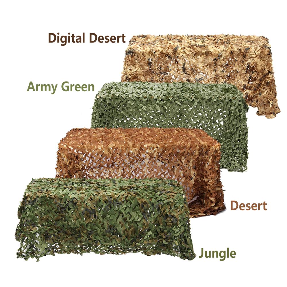 2X3 M Desert Digital Camouflage Net Camo Netting Hunting Blind Decoration Tent 