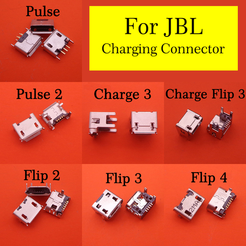 10pcs Micro USB Charging  Connector Socket Data Port Jack Dock Tail Plug For JBL Charge 3 Flip 4 3 2 Pulse 2 flip4 ► Photo 1/6