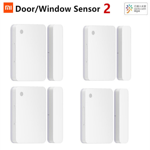 New Xiaomi Mijia Smart Door & Window Sensor 2 bluetooth 5.1 Light Detection Opening/Closing Records Overtime Unclosed Reminder ► Photo 1/6