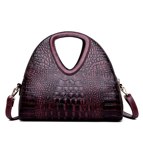Luxury Handbags Women Bags Designer Genuine Leather Women's Shoulder Bags Ladies Travel Top-handle Tote Handbag Bolsa Feminina ► Photo 1/6
