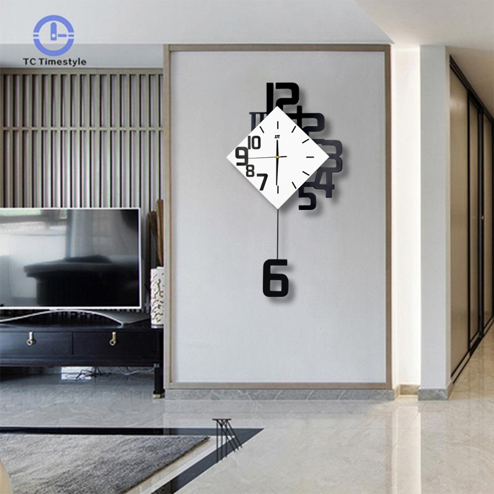 Buy Online Swing Wall Clock Modern Design Nordic Style Living Room Wall Clocks Home Decor Modern Creative Bedroom Silent Wall Clock Alitools Buy Online Swing Wall Clock Modern Design Nordic Style Living Room Wall Clocks Home Decor Modern Creative Bedroom Silent Wall Clock Alitools