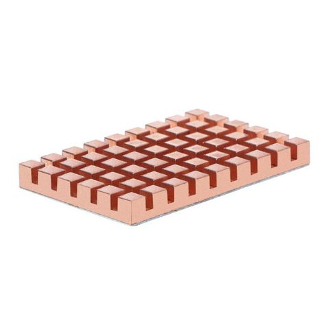 Copper Heatsink and 2/3/4MM Thermally Conductive Adhesive for mSATA  5030 msata3.0 Solid State Disk SSD Radiator Cooler ► Photo 1/6