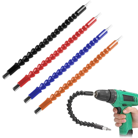 Plastic Metal Soft Universal Flexible Shaft Electric Screwdriver Batch Hex Shank Drill Bit Extension Rod Hose ► Photo 1/6