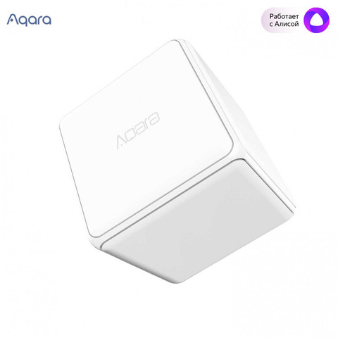 Switches Aqara MFKZQ01LM Electrical Equipment & Supplies smart wireless button switch Cube ► Photo 1/2