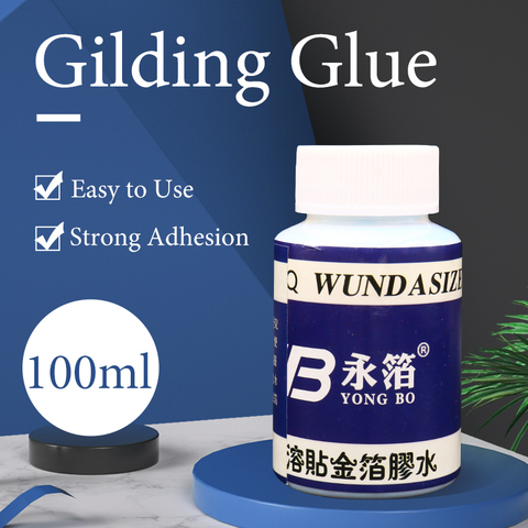 100ml Gilding Glue For Gold Leaf Foil Sheets DIY Home Decoration