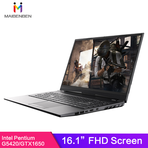 MaiBenBen HeiMai 7 Laptop for Gaming Intel G5420+GTX1650 4G Graphics/8G-16G RAM/256G-512G SSD+1TB HHD/16.1