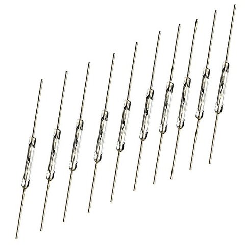 10pcs N/O Reed switch Magnetic Switch 2 * 14mm Normally Open Magnetic Induction switch For Arduino ► Photo 1/5