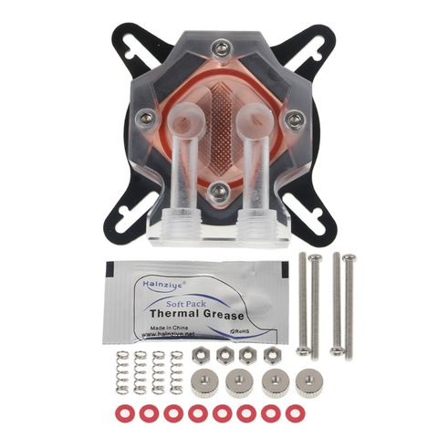 G1/4 GPU Water Cooler Block Universal for GPU Computer Water Cooling System Waterblock AMD Intel 775 1156 LGA 2011 X6HA ► Photo 1/6