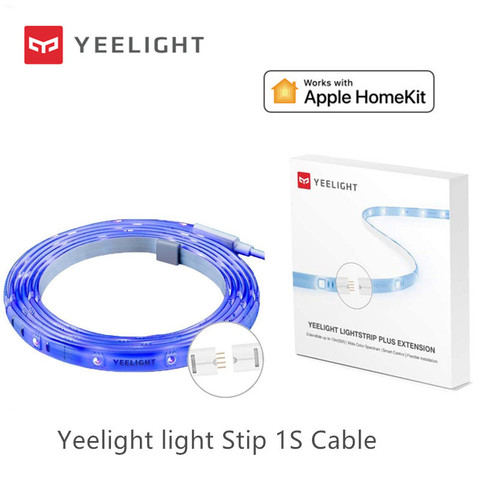 Yeelight Smart Light Strip PLUS 1S 1m Extendable LED RGB Color Strip Lights Work Alexa Google Assistant smart Home Automation ► Photo 1/6