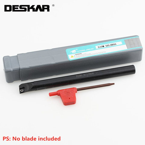 1PC DESKAR S08K-SCLCR06 S08K-SCLCL06 S10K-SCLCR06 S10K-SCLCL06 Internal Turning Tool Holder CNC Lathe Cutting Tool Arbor SCLCR/L ► Photo 1/5