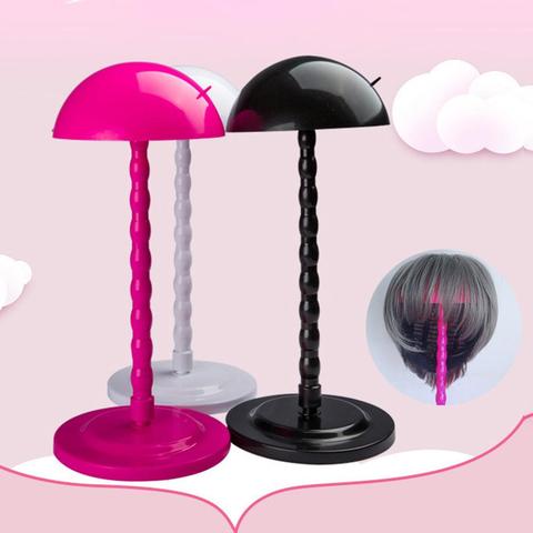 30cm Portable DIY Wig Stand Hairpiece Toupee Folding Holder Hat Storage Rack ► Photo 1/6