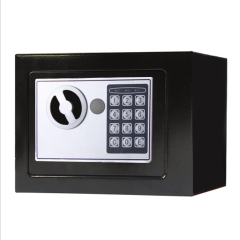 Electronic Safe Box Deluxe Digital Security Safe Box Keypad Lock Home Office Hotel Business Jewelry Gun Cash Use Storage ► Photo 1/6