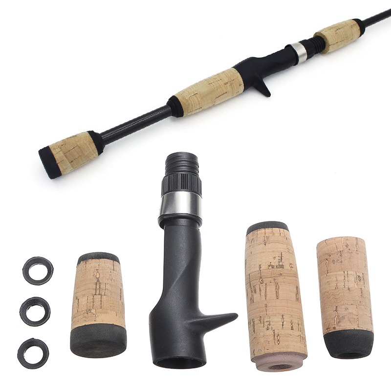 Composite Cork Casting Fishing Rod Handle Rod Building or Repair Split Grip Kit 