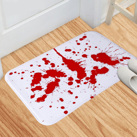 Quality doormat Blood novelty Bathroom Bath floor Mat Europe style Carpet Rug Water Absorption Non-slip 40*60cm doormats ► Photo 1/6