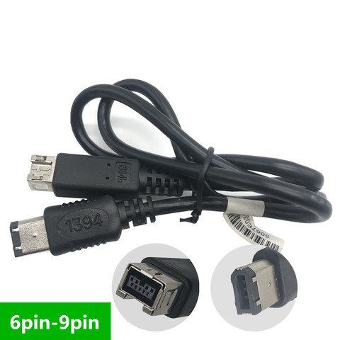 FireWire 800 to 400 9 pin to 6 pin Cable (9pin 6pin) 0.6M IEEE 1394 Firewire 800 9-pin/6-pin Cable 6 Feet(9 pin to 6 pin) ► Photo 1/4