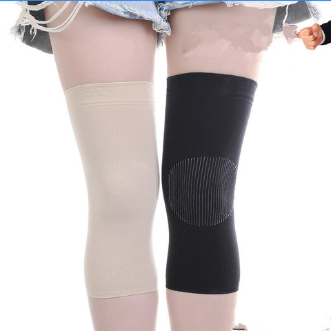 1Pair Warm Knee Kneepad Slim Knee Protector Room/Outdoor Breathable Knee Compression Sleeve Thermal Knee Pads To Keep Warm ► Photo 1/6