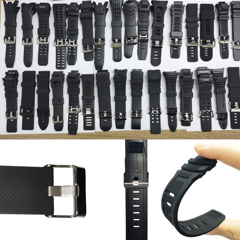 Watch Strap Silicone Rubber Watch Band 1025 1251 1068 0989 Strap For Different Model Of Skmei Men/Women Watchbands reloj ► Photo 1/6