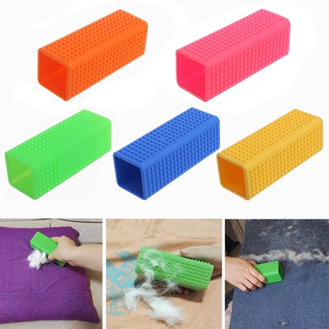 New Massage Clean Hair Brush Wool Pet Cleaner Cat Bath Comb Sticky Depilation Cars Furniture Carpet Clothes Sofa Cleaner Brush ► Photo 1/6