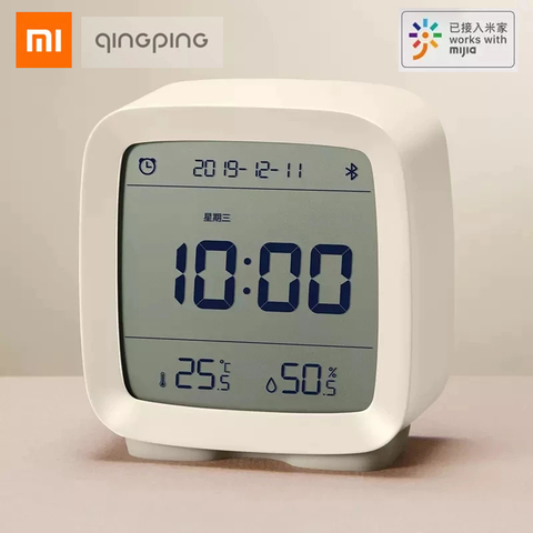 Xiaomi Cleargrass Bluetooth Alarm Clock Temperature Humidity Display LCD Screen Adjustable Nightlight With Mijia APP Smart Home ► Photo 1/6