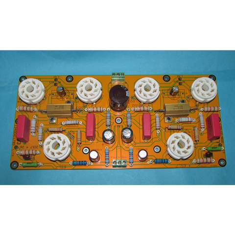 Dynaco 6V6 10W ultra linear push-pull amplifier stereo PCB board LG183, also suitable for pushing 6P6P, 6P3P, 6CA7, KT66, EL34 ► Photo 1/5