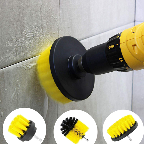 Drill Brush All Purpose Cleaner Scrubbing Brushes for Bathroom Surface Grout Tile Tub Shower Kitchen Auto Care Cleaning Tools ► Photo 1/6