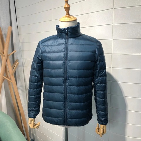 Winter Autumn Man Down Jacket Ultra Light 90% Duck Down Jackets Men Stand Collar Outerwear Coat Windbreaker jaqueta masculino ► Photo 1/6