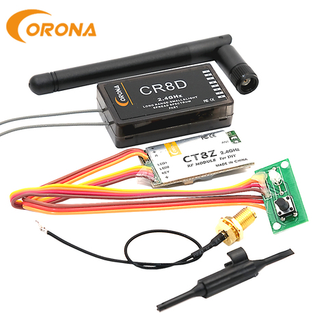 Corona 2.4Ghz DIY Module CT8Z (DSSS) with Receiver C8RD or CR4D Convert Transmiter To 2.4Ghz System ► Photo 1/4
